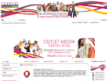 Tablet Screenshot of outlet-media.pl